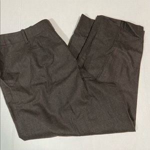 Lafayette 148 wool & cashmere crop pants